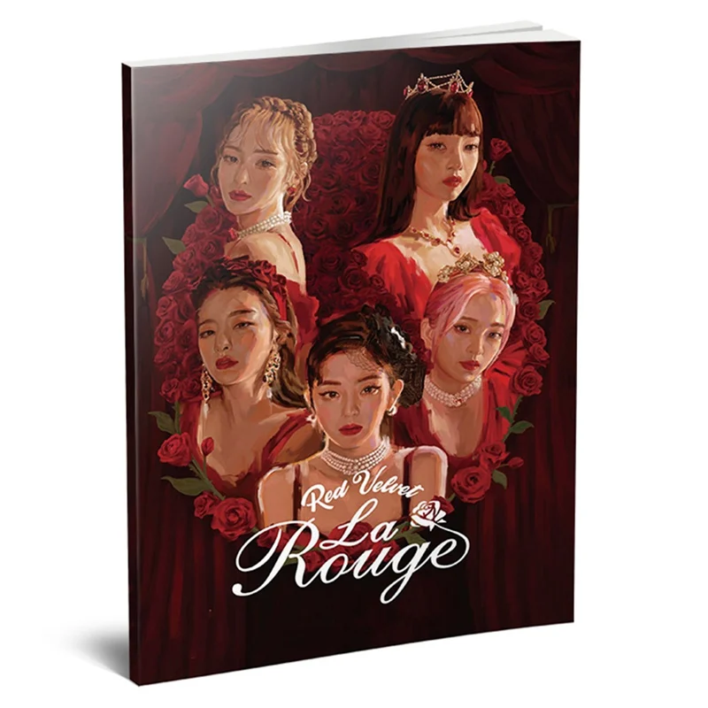 27 страниц 14,8*10,5 см KPOP красный бархат девушки RBB RV альбом HD фото карты ПВХ карты самодельный ЛОМО фотоальбом Фотокарта