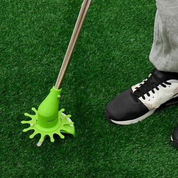 

Portable Cordless Electric Grass Trimmer Multifunction Handheld Cutter Lawnmower Steel Blade Garden Power Tools Rechargeable