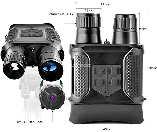 NV400B 7X31 Infared цифровой охотничий бинокль ночного видения 2,0 lcd военные очки дневного и ночного видения телескоп для охоты