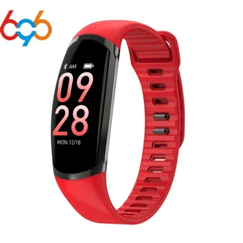 

696 R16 Smart Bracelet Android IOS Heart Rate Band Waterproof Color Screen Band Sleep Monitor Blood Pressure Fitness Tracker