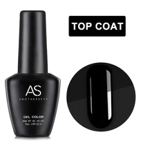 O verniz superior do gel do revestimento 15ml garrafa de grande volume claro superior gel transparente protege unhas uv conduziu a arte embebe fora do siminail(China)