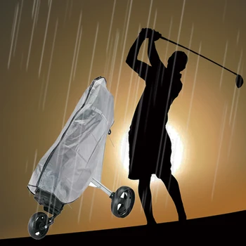 

Rod Protector Antistatic Waterproof Dustproof Wear Resistant Transparent Golf Rain Cover Store Outdoor Rainproof PVC Bag Zipper