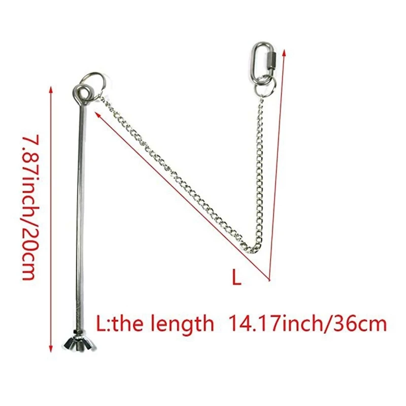 

4 Pcs Vegetable Fruit Fork Strong Hanging Parrot Swing Roosting Bar Coop Brooder 91AD