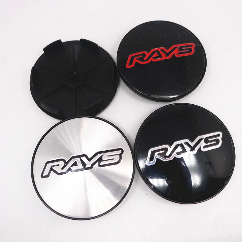 4pcs 68mm 62mm Rays Wheel Center Cap Rims Replacement Dust proof Hub