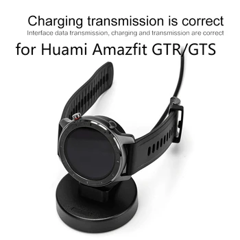 

1pc Portable Wireless Charger Smart Watch Fast Charging USB Charging Dock Smartwatch Accessories For Huami Amazfit GTR / GTS