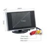653986-3c8d41.jpg DIYSECUR 3.5 "TFT LCD شاشة الرؤية الخلفية للسيارة شاشة الرؤية الخلفية لوقوف السيارات مع مدخلات فيديو 2CH