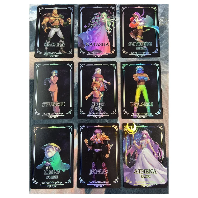 

9pcs/set Saint Seiya No.6 Repaint Original Composite Craft Toys Hobbies Hobby Collectibles Game Collection Anime Cards