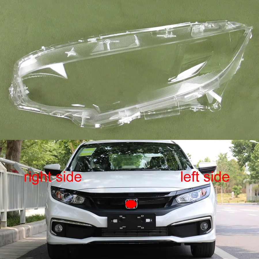 Фары, покрытие, стекло, передние фары, крышка объектива, прозрачные Абажуры, лампы, оболочки, маски для Honda Civic