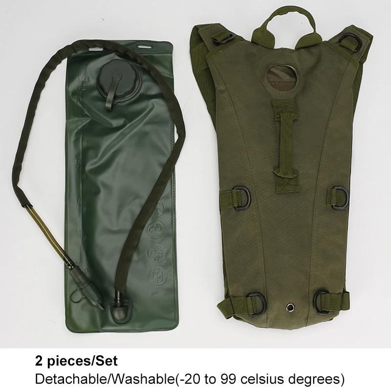 3L Велоспорт рюкзак с питьевой системой тактические военные сумки для воды для треккинга туризма кемпинга воды мочевого пузыря Открытый гидратации сумка