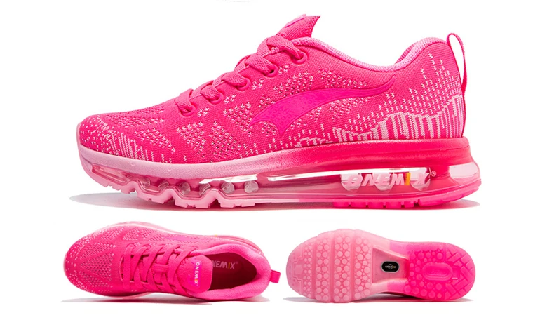 ONEMIX/кроссовки; женская спортивная обувь; дышащая тканая спортивная обувь на воздушной подушке; женская обувь для тренировок; кроссовки; женские светильник