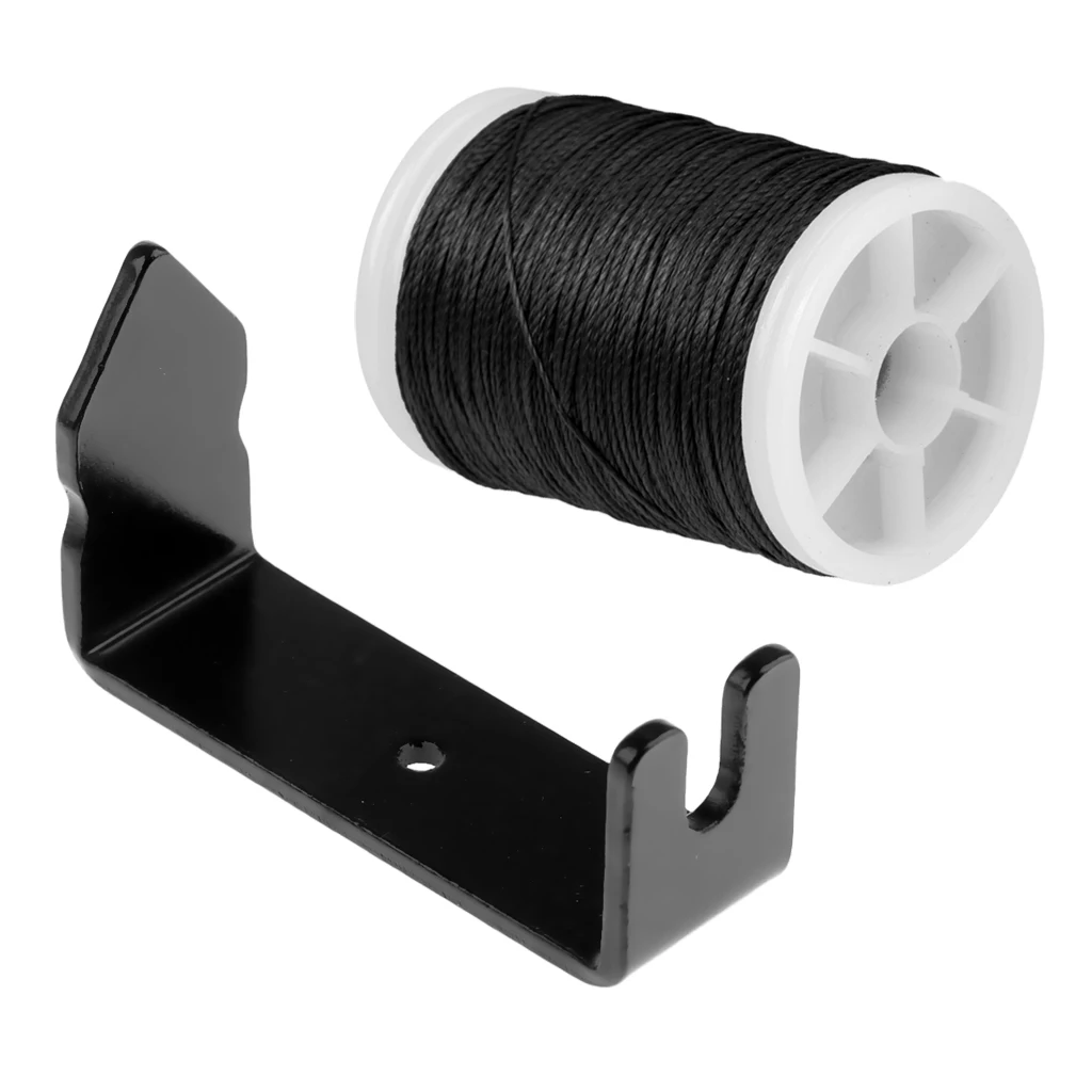Peep Sight Silencer Install Tool + 110 Meters Archery Bowstring Serving Material