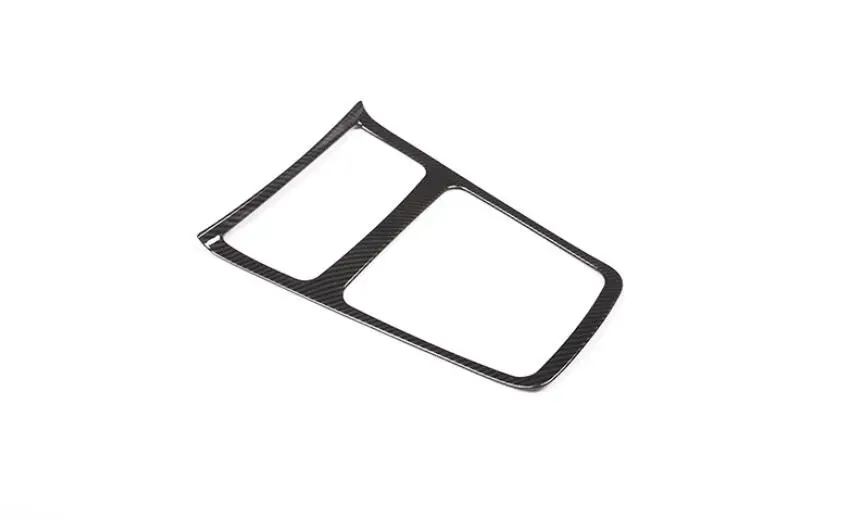 

Carbon Fiber Chrome Interior Center Storage Box Trim Ashtray Frame For Mercedes Benz CLA GLA A Class W117 C117 W176 2013-2018