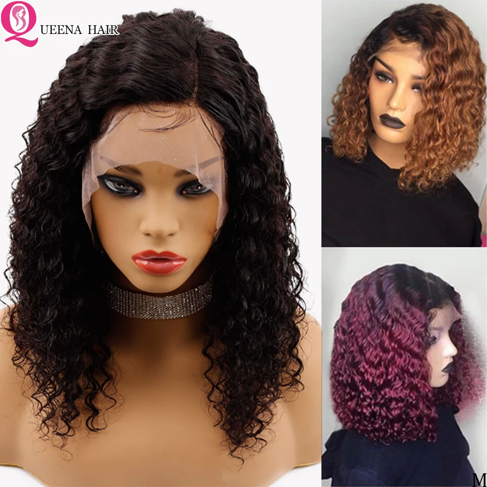 ombre  curly wig  (4)