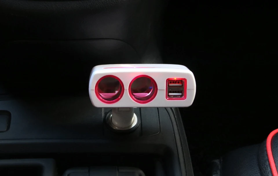 VOLTOP 1 точка 2 двойной зарядное устройство USB Автомобильные украшения аксессуары телефон зарядка прикуриватель