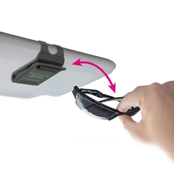 

Multifunctional Car Glasses Clip Box Sunglasses Bracket Car Sun Visor Storage Clip