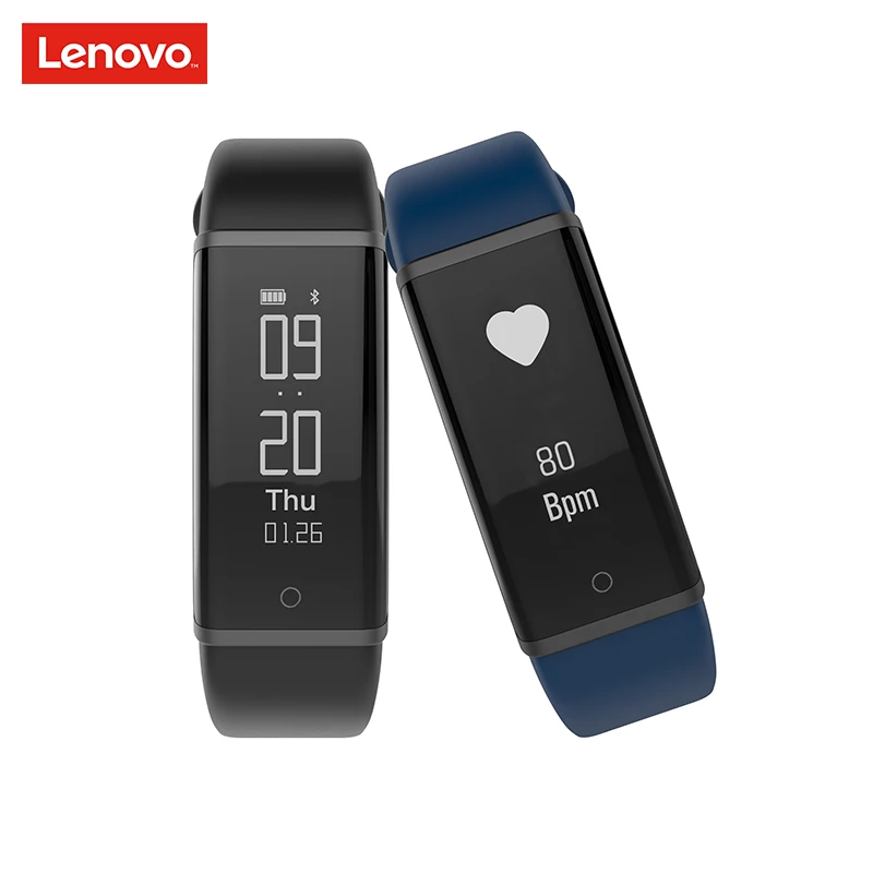 Фитнес-браслет lenovo HX03 умный Браслет IP68 Водонепроницаемый Bluetooth спортивный трекер