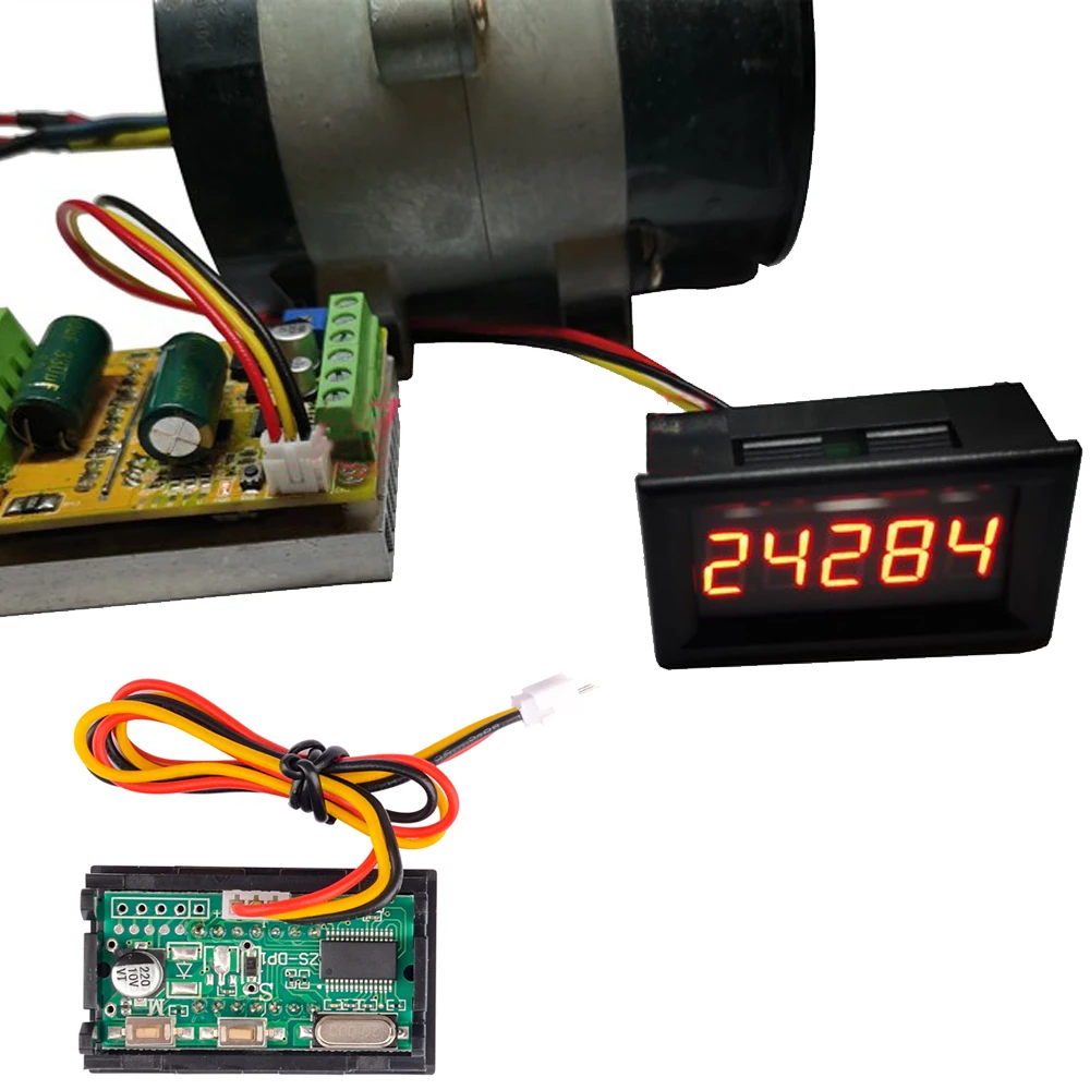 

Speedometer Brushless Motor Special Tachometer Speed Sensor Frequency Meter DC 9-60V 6.5-50V 380W BLDC Motor Speed Controller