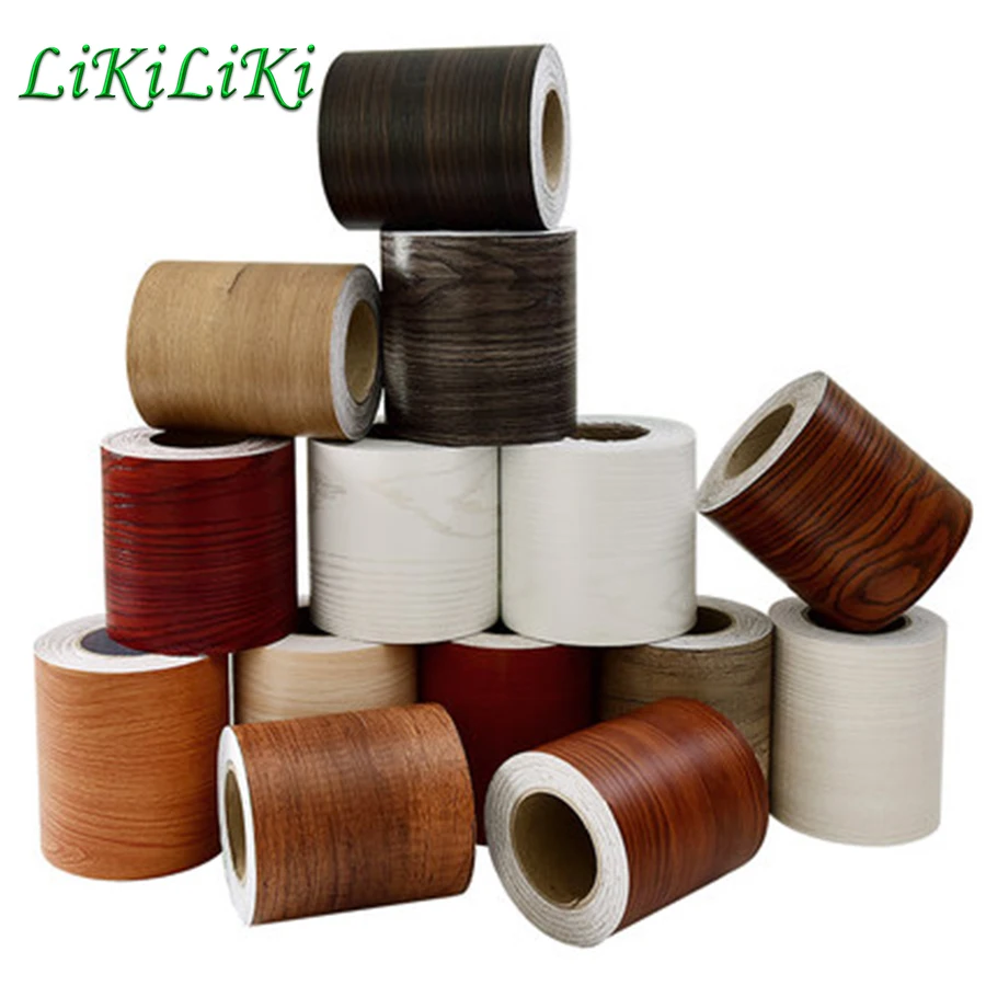 Wallpaper Skirting Baseboard Windowsill Self-Adhesive Wood Floor-Border Decal Waist-Line