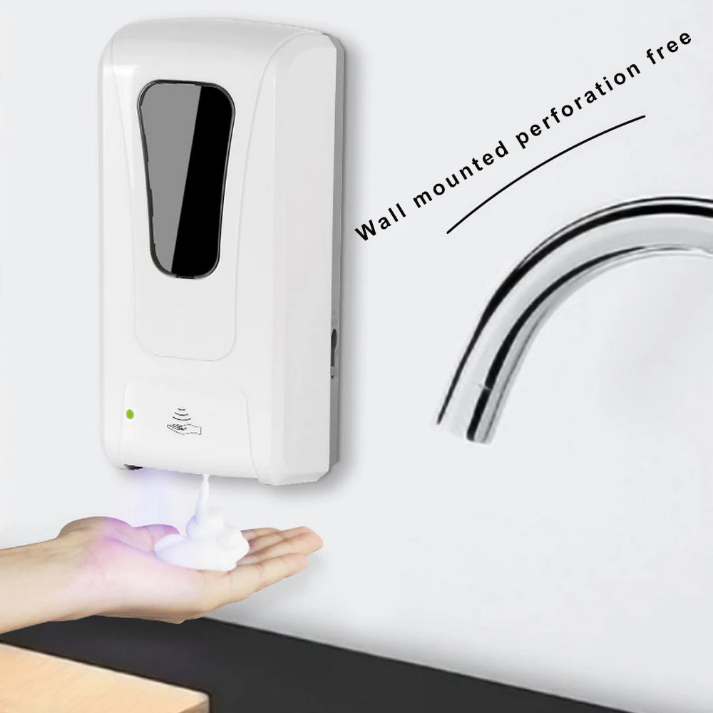 

1000ML Wall-mounted Automatic Sensor Mist Spray Hand Disinfection For Hospital School Home Touchless Hand Disinfection Machine