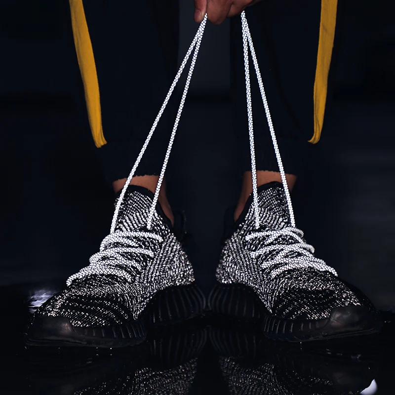 Мужские беговые мужские кроссовки активный отдых, спорт обувь пара пробежек прогулочная обувь Светоотражающие Ayakkab мужские легкие спортивные кроссовки