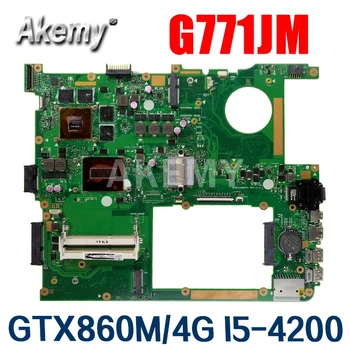 

Akemy For ASUS G771JM Laotop Mainboard G771JW G771JM G771JK G771J Motherboard with GTX 860M/4G I5-4200 CPU