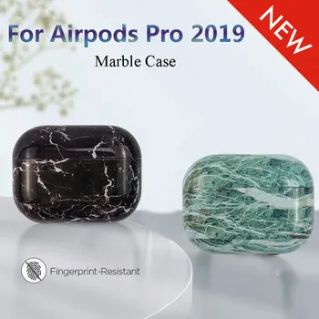 

Hard PC Marble Case For Airpods Pro Case Wireless Bluetooth Earphone Case air pods 3 Cases Cover For Apple AirPod Pro Case Funda