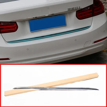 

For BMW 3 Series f30 2013-2017 Car Accessories 304 Steel Rear Tail lip Decoration Strips Trim