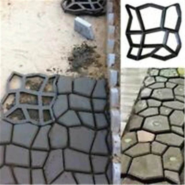 Diy Burkolat Járó Penész Beton Lépcső Út Útgyártó Újrafelhasználható Kerti Dekoráció
