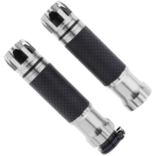 7/8 дюймовые мотоциклетные ручки Нескользящие резиновые бар конец двигателя мотоцикла комфорт ручной грипса на руль двигателя сцепление