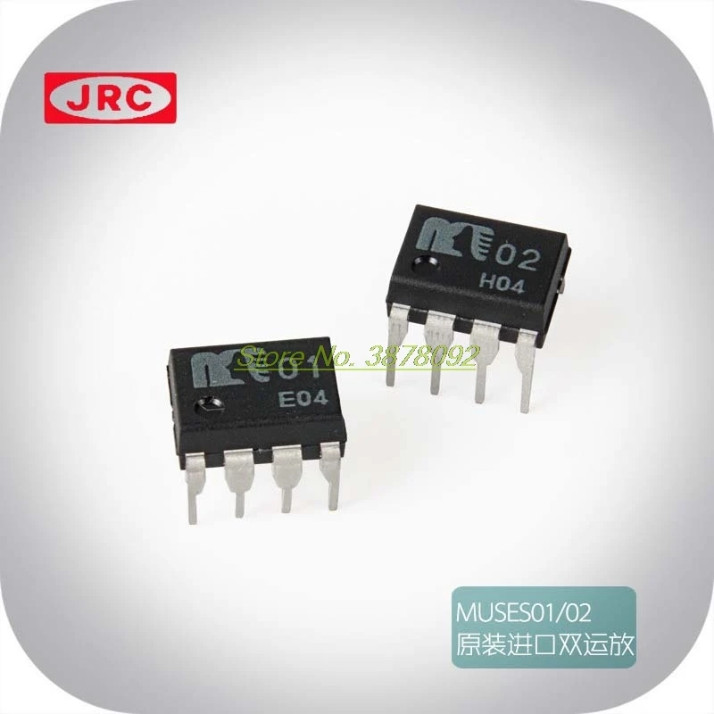 Free shipping 100% New Original MUSES02 MUSES 02 IC OPAMP AUDIO 11MHZ DIP-8 dual op amp amplifier Chips | Электроника