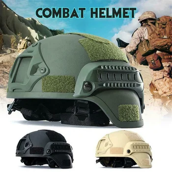 

Lightweight Military Tactical FAST Helmet ABS Sport Outdoor Helmet Riding Helmet CS SWA Protect Equipment High Quanlity