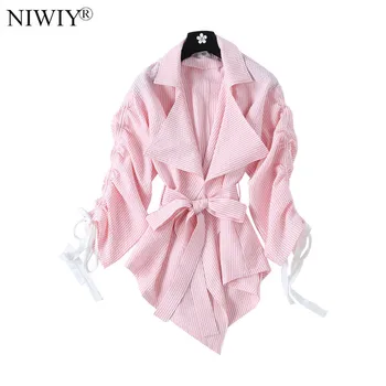 

Celebrity Style Pink Irregular Bomber Jacket Women Tapados Mujer Invierno 2020 Large Flounced Coat Sobretudo Casacos D7060