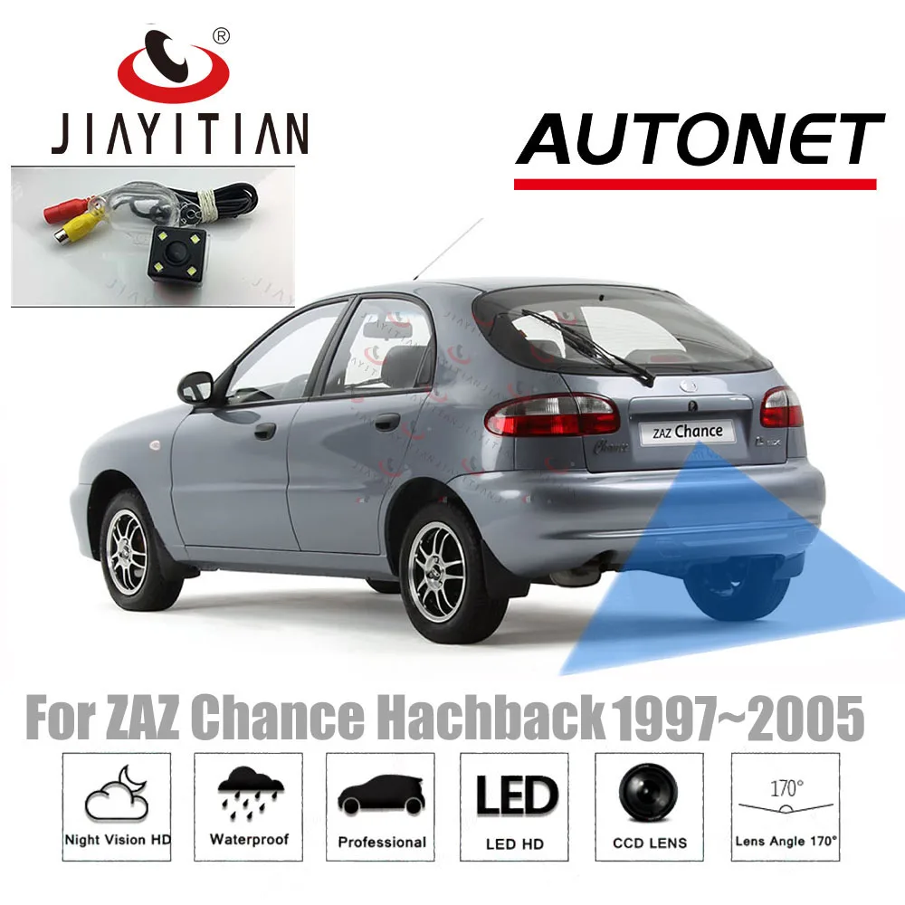 

Автомобильная камера заднего вида JiaYiTian, камера заднего вида для ZAZ Chance хэтчбек седан 1997 ~ 2005 CCD с ночным видением, парковочная камера