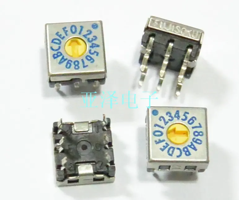 

5PCS/LOT Japanese 16 bit 0-F rotary dial switch code switch DRS7016C