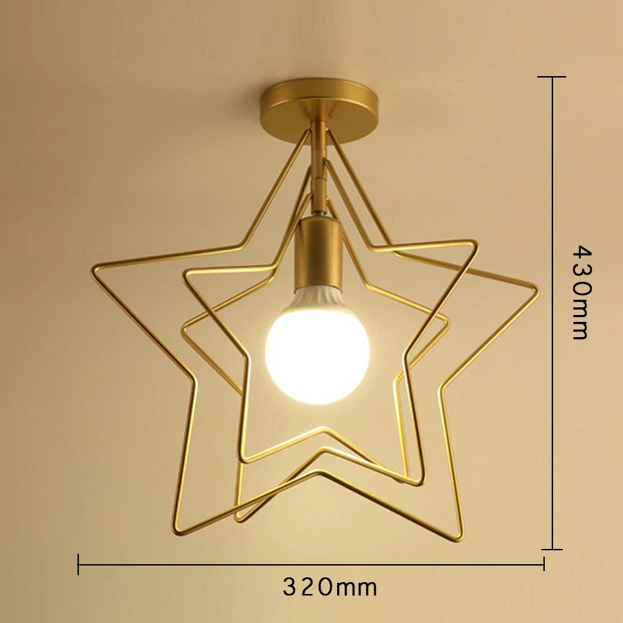 r lampshade Современные скандинавские черные кованые E27 светодиодные потолочные лампы для кухни, гостиной, спальни, кабинета, балкона, крыльца, ресторана, кафе-отеля - Цвет корпуса: r lampshade