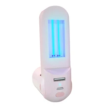 UV-C Sterilizing Light Folding Rechargeable Ultraviolet Light Portable Disinfection Lights With Charge Cable For Offices Hotels