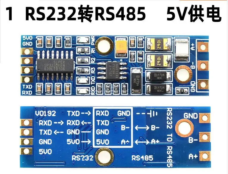 Бурны предохранитель JUNYAO TVSRUILON разрядная трубка MAX13487 SP3232EEN 232 до 485 rs232 к rs485 модуль rs232 к 485 модуль 232 к rs485