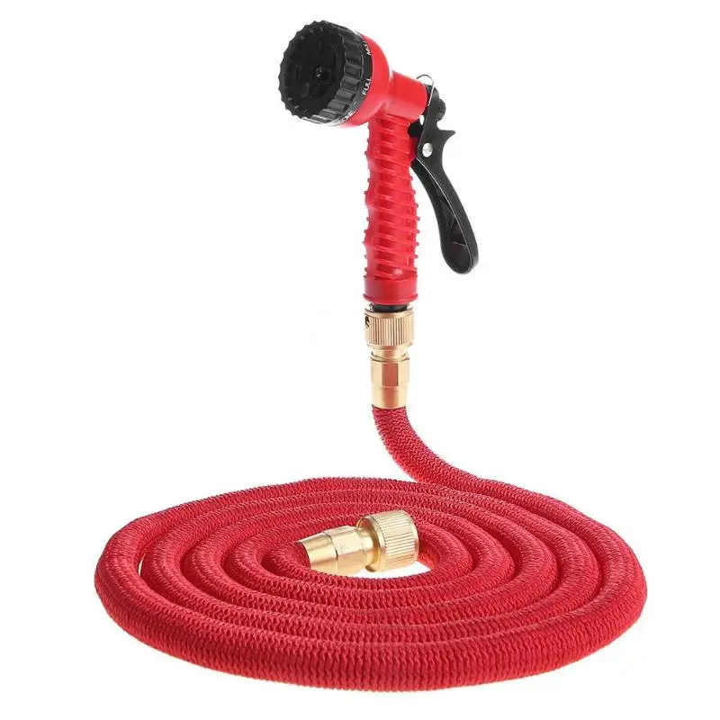 50FT Plastic Handle Garden Auto Watering Spray Gun Sprayer Car Washing Nozzle - Цвет: 50FT