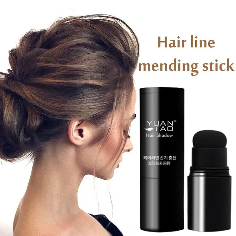 Sombra de pelo en polvo, resistente al agua, Control de bordes, 3 colores, 4g, línea de pelo, polvo con soplo, maquillaje, corrector de pelo, cubierta