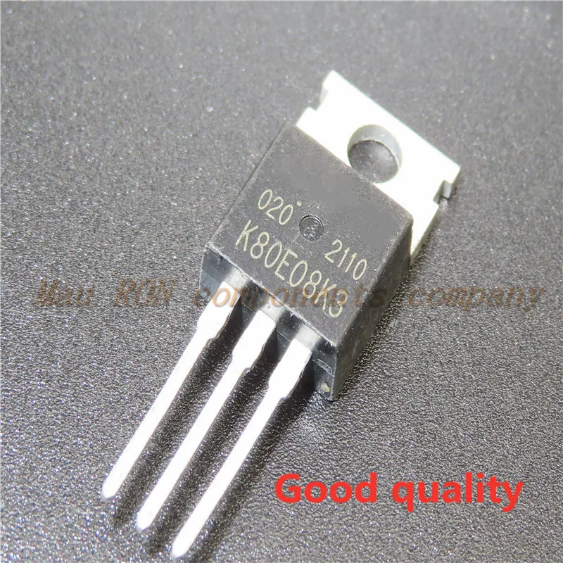 

10 шт./лот K80E08K3 TO220 TK80E08K3 TO-220 новая Оригинальная искусственная кожа
