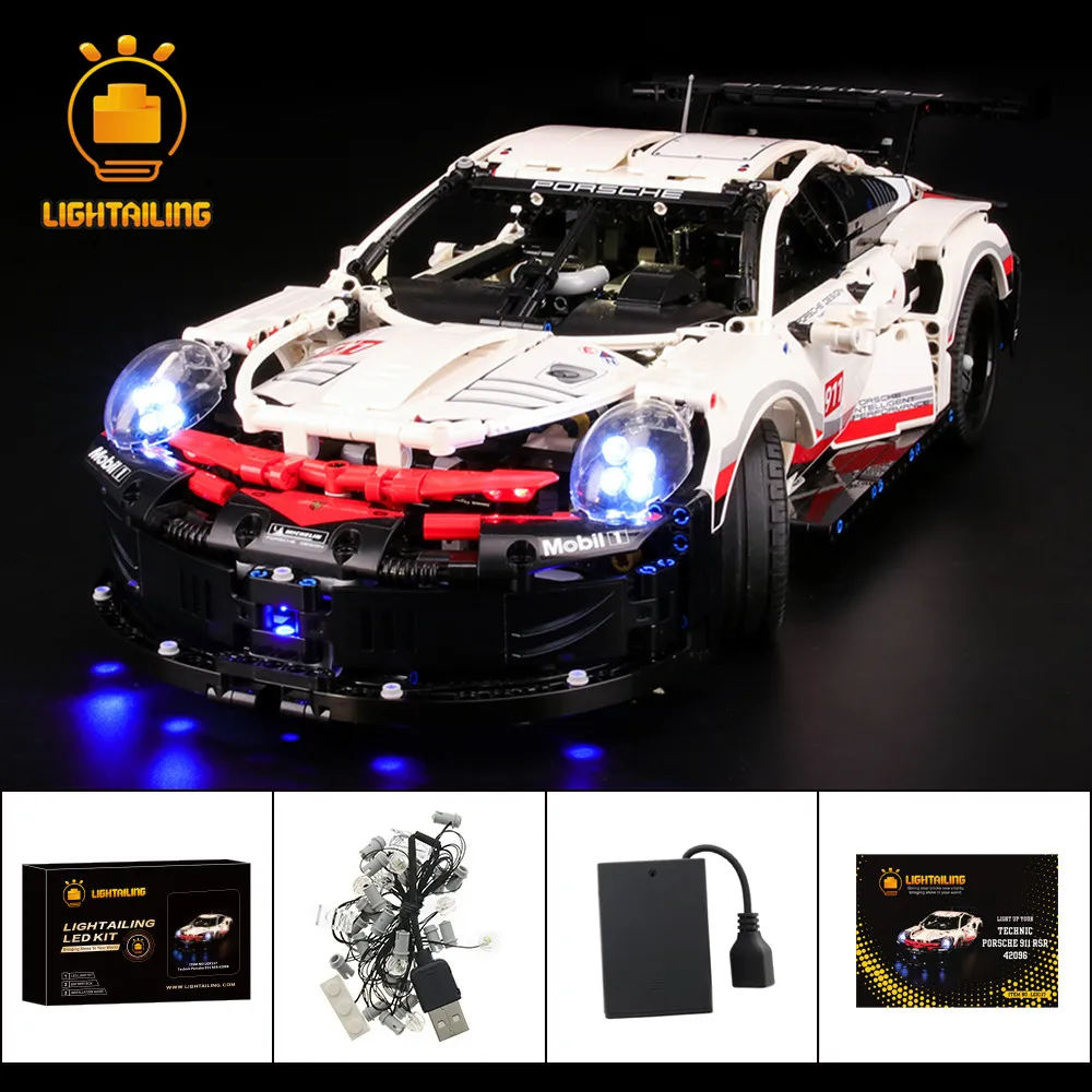 Comprar Kit de iluminación Led para bloques de construcción de la Serie Técnica, Compatible con 42096