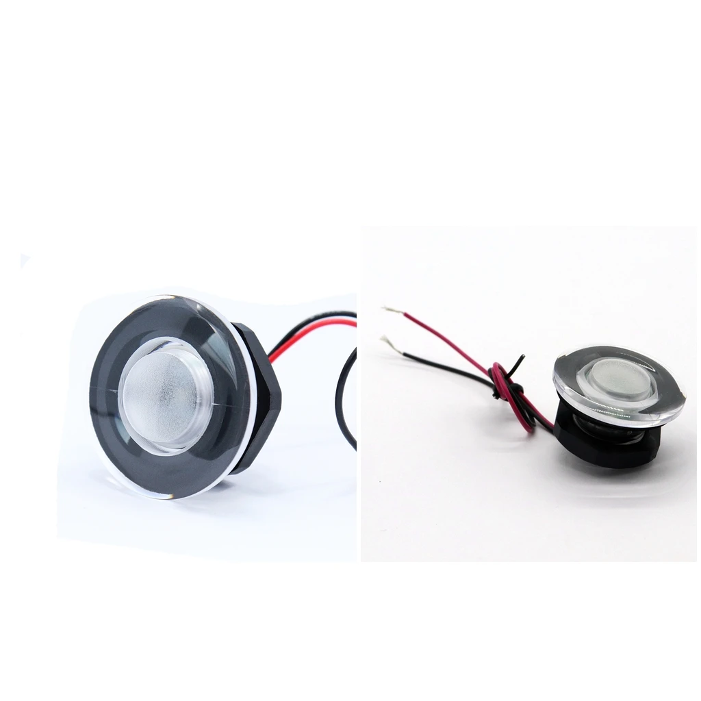 2-pack 12V 2 Packs 12V светодиодный шаговый светильник для глаз Универсальный для RV Морской лодки и яхты