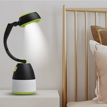 

Table Lamp LED Tent Camping Lantern Light Portable Outdoor 3-in-1 Multifunctional USB Emergency Home USB Charging Flashlight