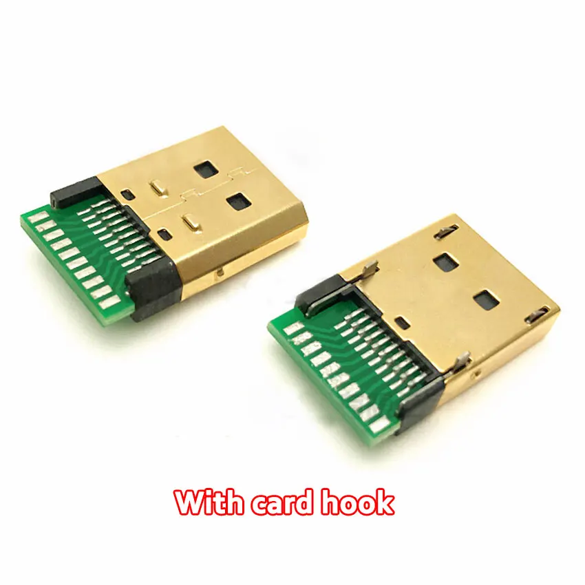 YUXI 1Pcs DP Männlich Kopf Mit Platte Vergoldet 20P Board End Stecker Für DisplayPort HD Schnittstelle – Detail 4