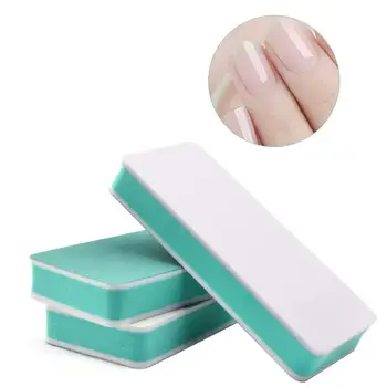 

1PC Double-sided Sponge Nail File Durable Buffer Square Rubbing Strip Multifunctional Manicure Dead Skin Gel Polishing Block