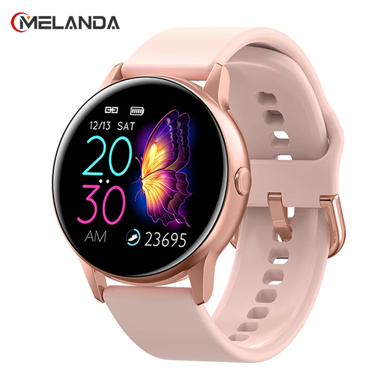 2021 новые женские Smartwatch IP68 Водонепроницаемый Носимых устройств монитор