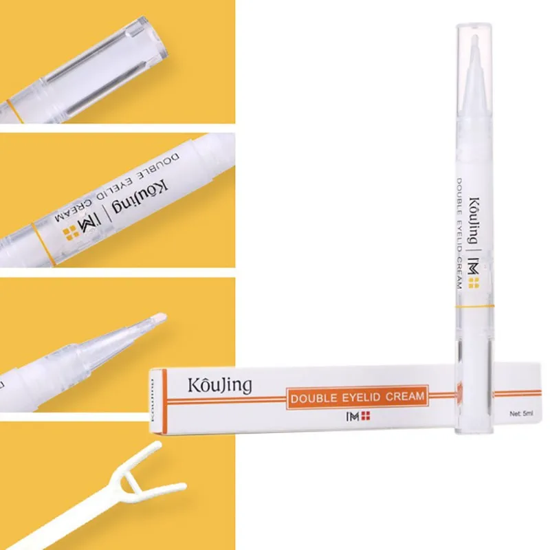 Makeup Tool Portable Professional Invisible Easy To Wear Long-lasting Double Eyelid Glue