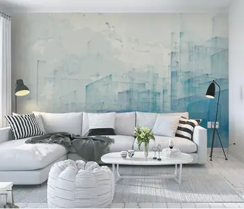 

CJSIR Custom Wallpaper Murals Modern Minimalist Abstract Urban Architecture Watercolor Retro Wall Wallpaper for Walls 3 d Decor