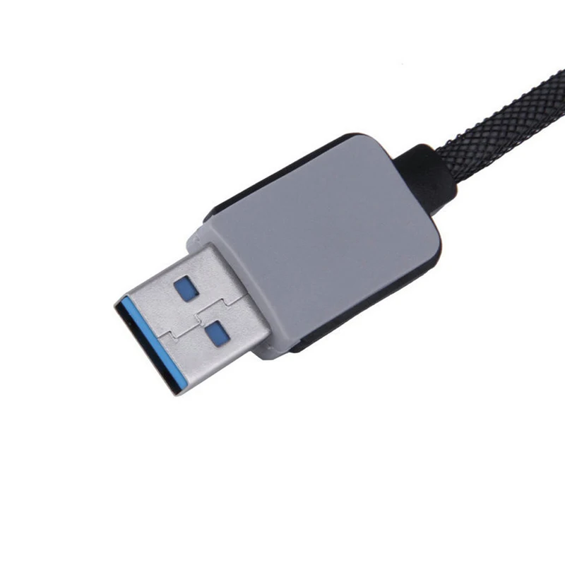 Плетеный USB-C 3,1 type C к USB 3,0 кабель для зарядки и синхронизации
