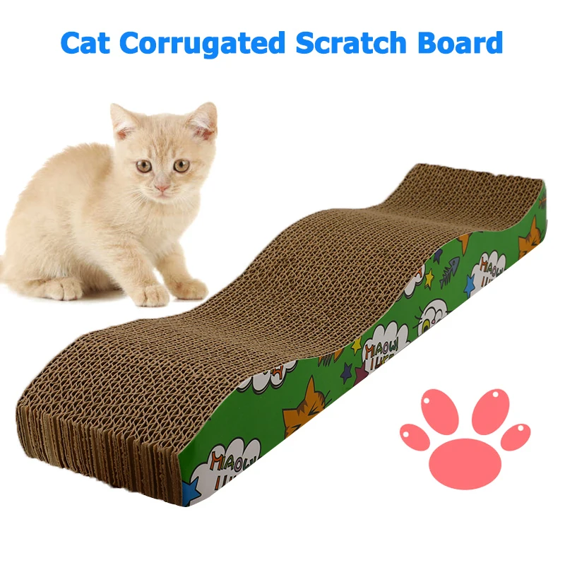 Kedi Yavru Kagit Karton S Sekilli Oluklu Scratch Kurulu Ped Scratcher Yatak Mat Penceleri Bakim Taslama Civi Kedi Tirmalama Oyuncaklar Furniture Scratchers Aliexpress